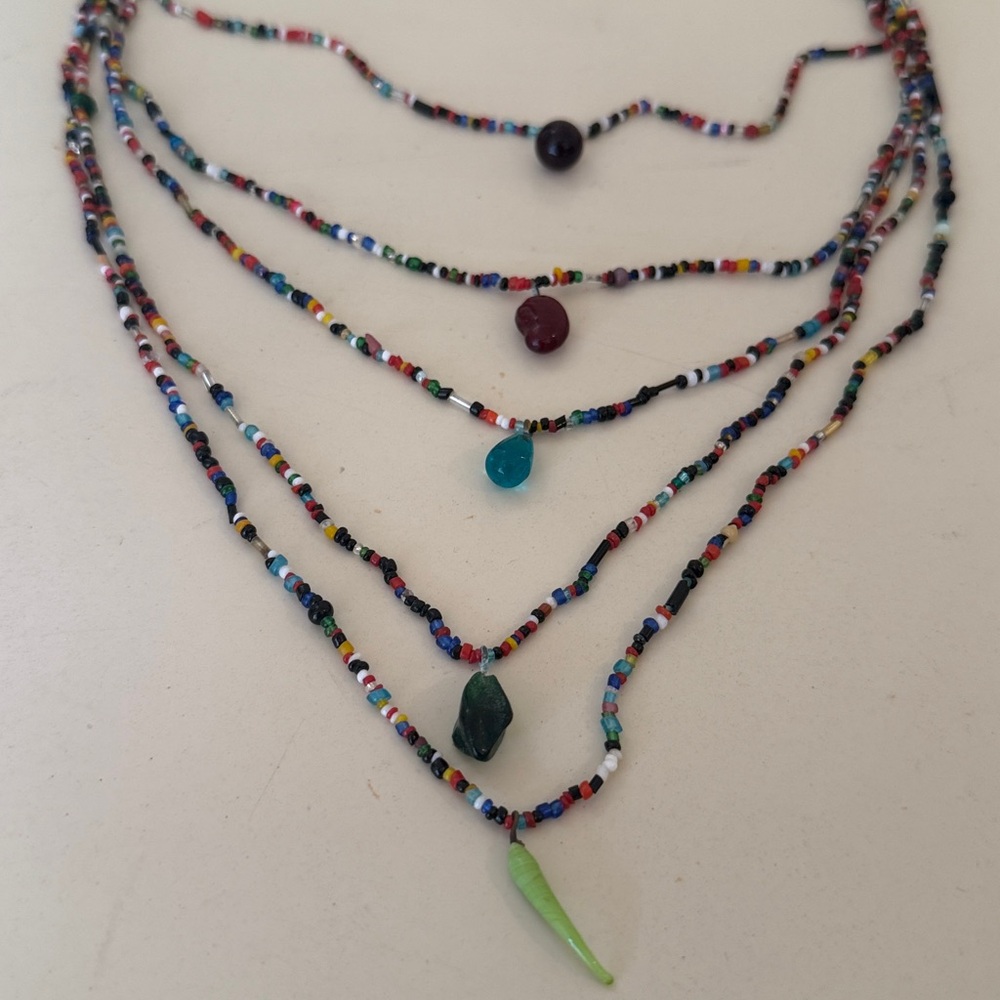 Multicolor Beaded Necklace